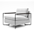 Saba Italia No Logo Light - Sleek and Stylish Illumination 3D model small image 1