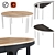 Modern IKEA BEKANT Conference Table 3D model small image 3
