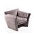 Figo: Modern Armchair 3D model small image 2