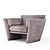 Figo: Modern Armchair 3D model small image 3