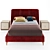 Elegant Netha Bed - Enza Home 3D model small image 1