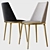 Luxury Aurora Imbottita Chair 3D model small image 2