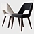 Elegant Costanza Chair - Hamilton Conte 3D model small image 2