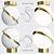 Lee Broom Mini Crescent Set 3D model small image 1