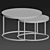 Mars Nesting Coffee Tables 3D model small image 2