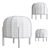 Sleek and Stylish Sally Stool 3D model small image 2