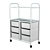 Oliva Cosmetology Trolley: Stylish and Functional 3D model small image 1