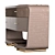 Sleek PRISMA Dresser: Functional Elegance 3D model small image 2