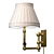 Pimlico Swing Arm Wall Light 3D model small image 2