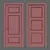 Elegant Interior Doors 3D model small image 2