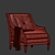 Bay Club Armchair - Stylish and Comfortable 3D model small image 2