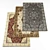 Versatile Collection of 8 High-Resolution Rugs 3D model small image 1