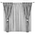 Elegant Curtain Set 3D model small image 2