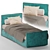 Flexteam Step Single Bed 3D model small image 6