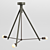 Rustic Lodge Chandelier: Vintage Charm meets Modern Elegance 3D model small image 2