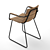 Sleek Gloster William Outdoor Chair 3D model small image 2