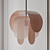 Sleek Superpose Pendant Lamp 3D model small image 1