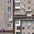 Soviet-Style Khrushchevka: Authentic 5-Story Residential Building 3D model small image 3