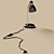 Elegant Zara HR-40 Table Lamp 3D model small image 2
