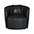 Poliform Santa Monica Armchair: Sleek Design, Ultimate Comfort 3D model small image 9