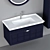 Sleek Bathroom Storage | No. 063 3D model small image 2