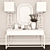 Elegant Gold Harvey Console: Perfect for Glamorous Spaces 3D model small image 6