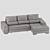 Modern Minimalist Sofa 3D model small image 3