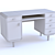 La Redoure Jimi Scandinavian Writing Desk 3D model small image 6