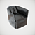 Santa Monica Armchair: Poliform Quality 3D model small image 1