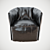 Santa Monica Armchair: Poliform Quality 3D model small image 2