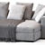 LEONARD: Elegant Minotti Sofa 3D model small image 2