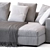 LEONARD: Elegant Minotti Sofa 3D model small image 5