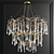 Elegant Branched Crystal Chandelier 3D model small image 1