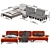3Dmax Sofa Lasiliya | Vray & Corona Compatible 3D model small image 10