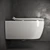 Moderno Wall-Hung Toilet: Sleek and Stylish 3D model small image 3