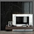 Sleek TV Wall Set 45 3D model small image 1