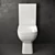 Ceramica Nova Access CN1501: Floor-Mounted Toilet 3D model small image 3