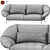 Versatile Sofa Set 3D model small image 2