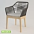 VUD-3 Pradex Chair: Modern Design, Comfortable Seating 3D model small image 1