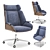 THEO Armchair: Stylish Comfort & Mobility 3D model small image 2