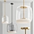 Minimalist LED Pendant Light 3D model small image 1