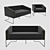 Comfortable Jovita Sofa Set 3D model small image 1