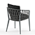 Stylish and Comfortable: Bebitalia Erica Chair 3D model small image 4