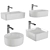 Villeroy & Boch Collaro Ceramic Sinks 3D model small image 1