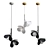 Modern LED Pendant Lighting 3D model small image 2
