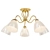 Elegant ALFA Adel Patin Chandelier 3D model small image 1