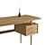 Samba-Style Desk: buro150 3D model small image 2