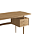 Samba-Style Desk: buro150 3D model small image 5