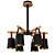 Nordic Chic Pendant Chandelier 3D model small image 2