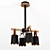 Nordic Heights Pendant Chandelier 3D model small image 2